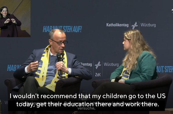 Merz germany not tell children work live us america