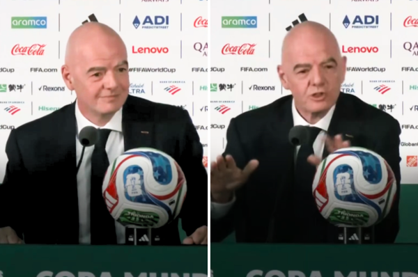 gianni infantino fifa defend us world cup 2026 visa