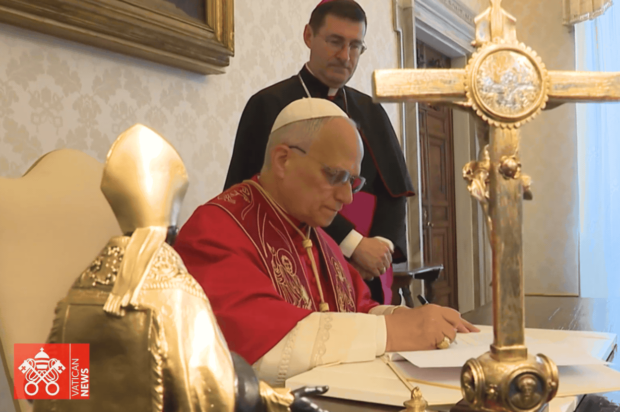 pope leo vatican slavery apology