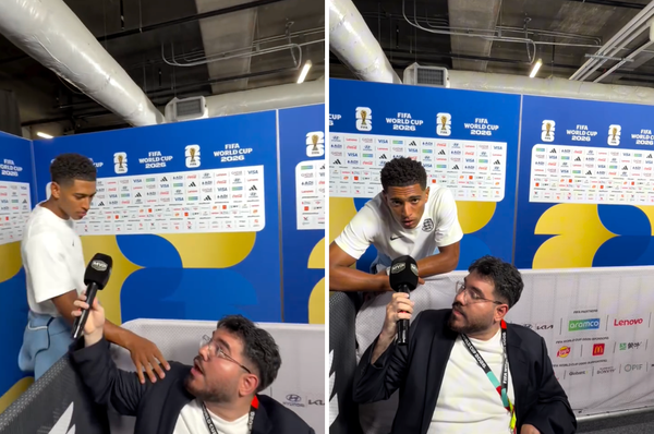 Jude Bellingham venezuela earthquakes support spanish disabled journalist