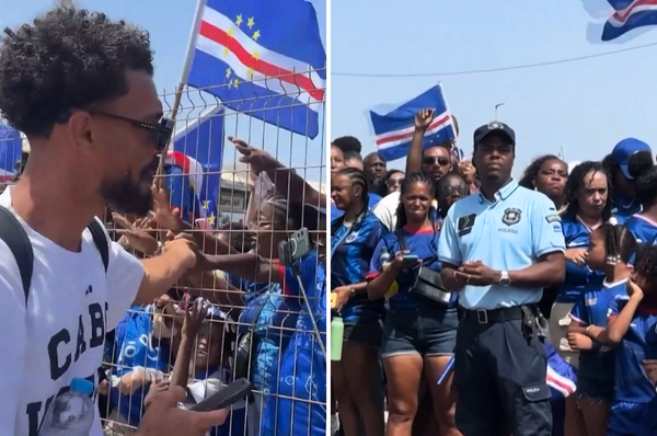 cabo verde football team hero welcome home world cup 2026