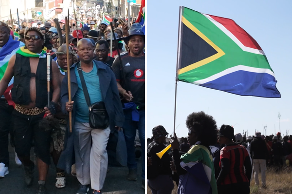 south africa anti immigration protests 2026 arrest