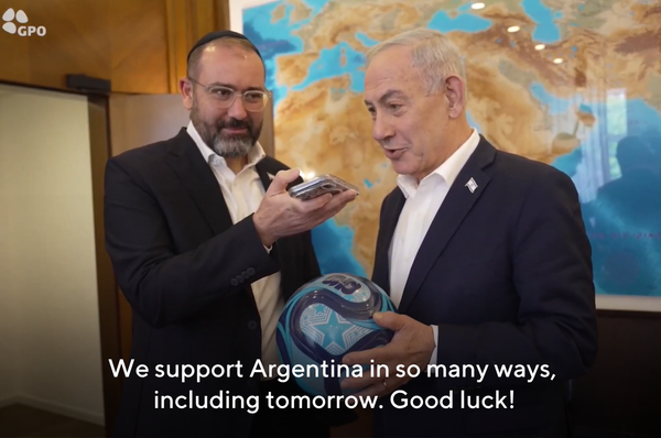 Netanyahu support Argentina World Cup 2026
