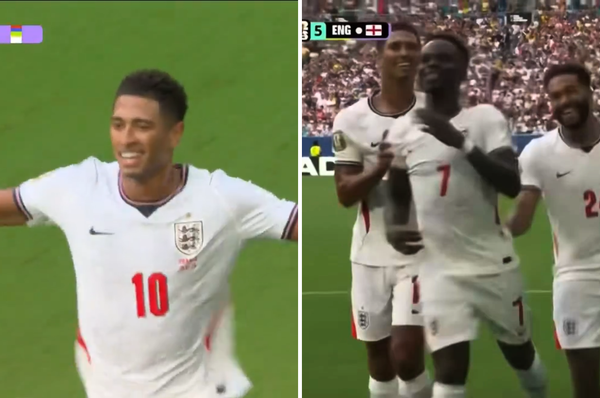 england france world cup 2026 Jude Bellingham Bukayo Saka hat trick