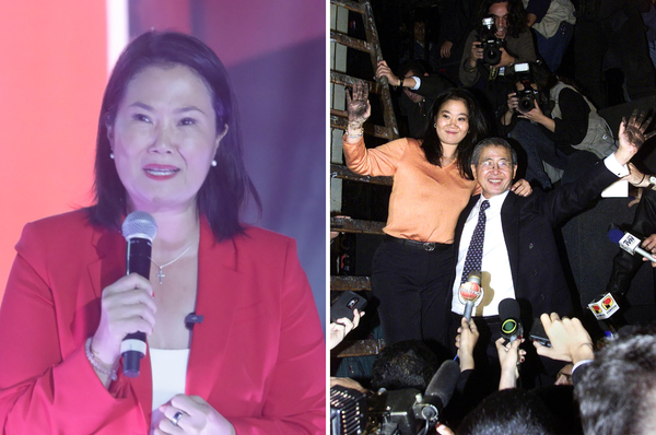 peru keiko fujimori president right wing Alberto daughter