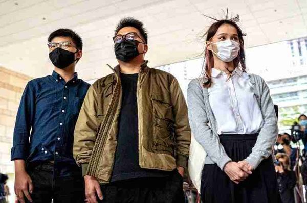 joshua wong agnes chow jailed hong kong ivan lam thumbnail