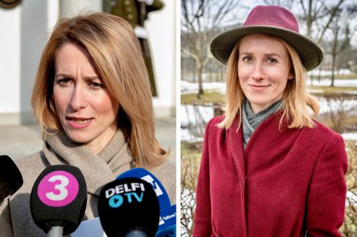 estonia first woman prime minister kaja kallas