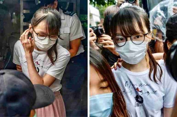 agnes chow free hong kong protests thumbnail