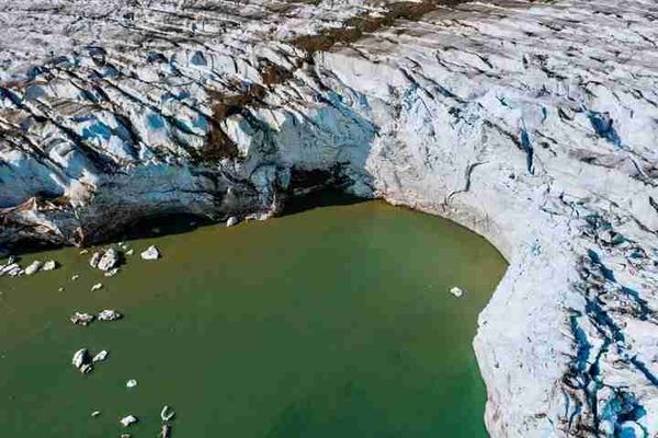 greenland rain ice caps melting