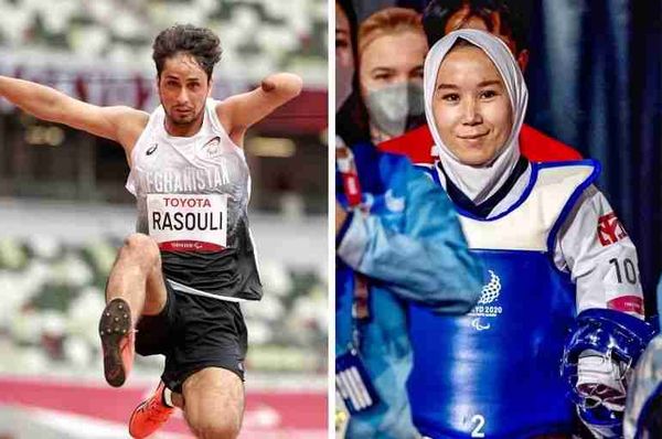 afghan-paralympians-tokyo-2020-zakia-khudadadi-hossain-rasouli