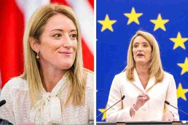roberta metsola european parliament youngest president