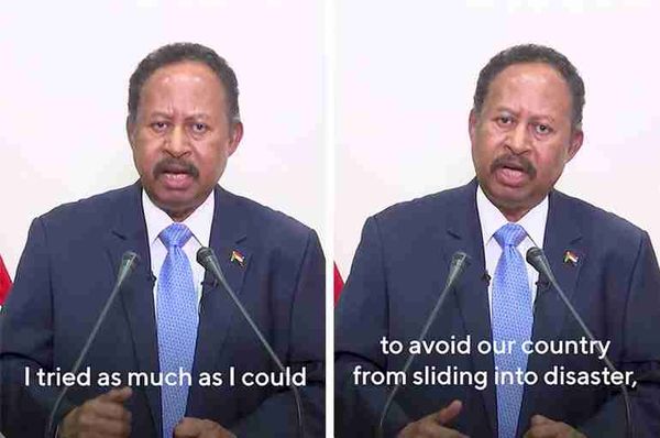 sudan prime minister resign abdalla hamdok