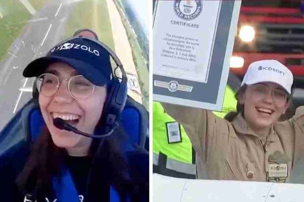 zara rutherford youngest woman pilot around the world