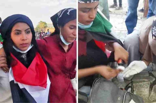 sudan woman doctor coup protests