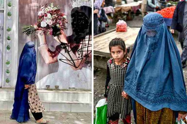 taliban afghanistan women burqas