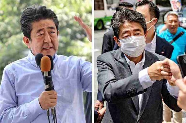 shinzo abe dead shot nara