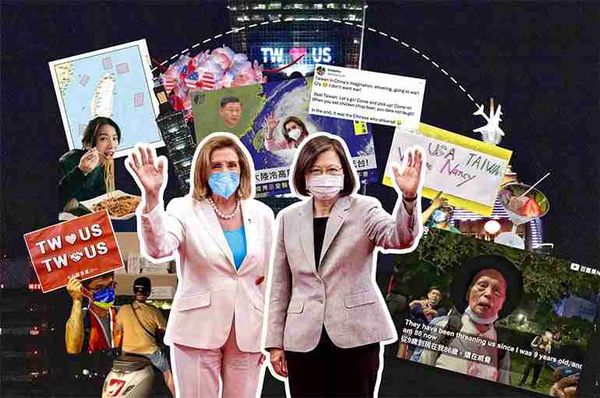 pelosi taiwan visit memes reactions china