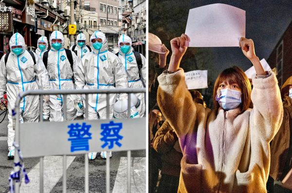 china relax covid restrictions a4 revolution