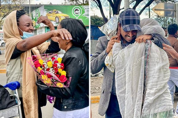 ethiopia reunions airport tigray war ceasefire