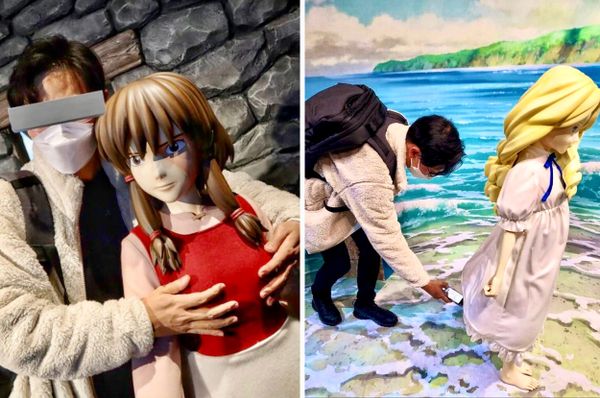 japan men ghibli park groping upskirting