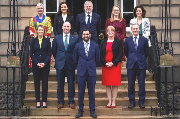 scotland cabinet women majority humza yousaf
