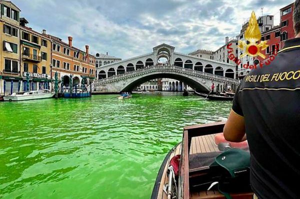 venice water green 2023