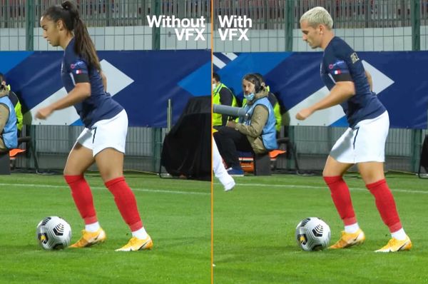 french soccer ad women gender swap orange