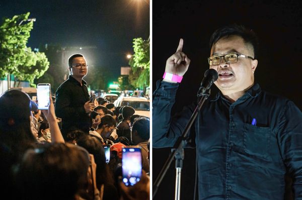 thailand arnon nampa jailed lese majeste