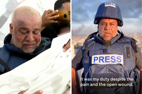 wael dahdouh al jazeera journalist keep reporting