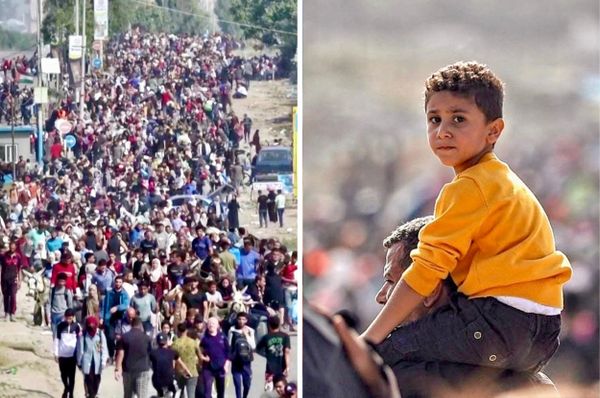 palestinians flee north gaza nakba israel hamas war 2023