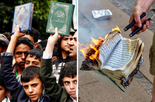 denmark bans burning quran