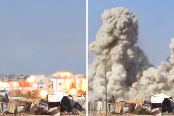 isarel bomb un school beit hanoun