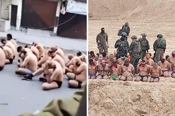 israel strip abduct palestinian men beit lahia gaza