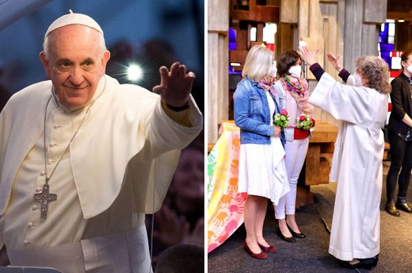 pope francis same sex blessings priests catholic