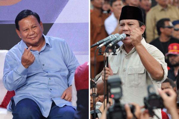 indonesia president cute grandpa prabowo subianto human rights