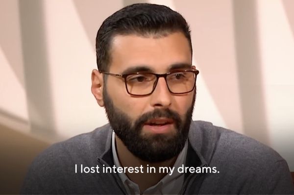 motaz azaiza al jazeera interview evacuation gaza dreams