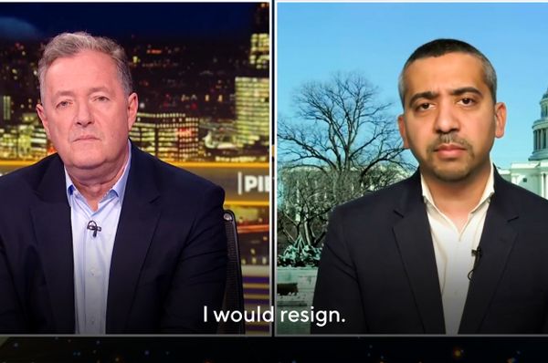 mehdi hasan piers morgan israel gaza war response