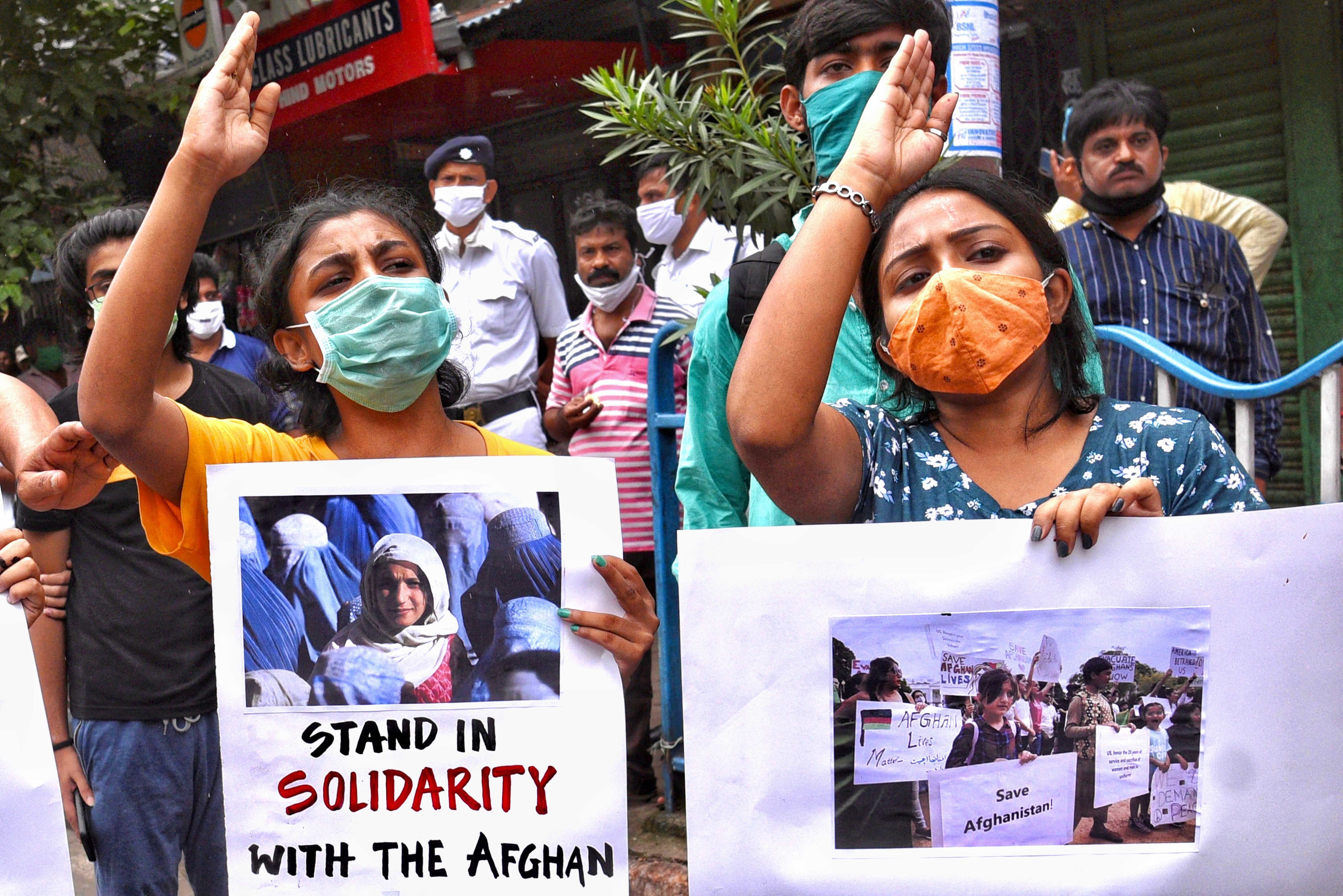 afghanistan protests world