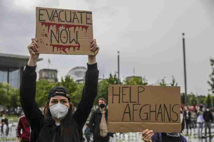 afghanistan protests world