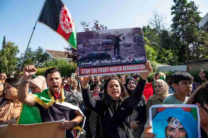 afghanistan protests world