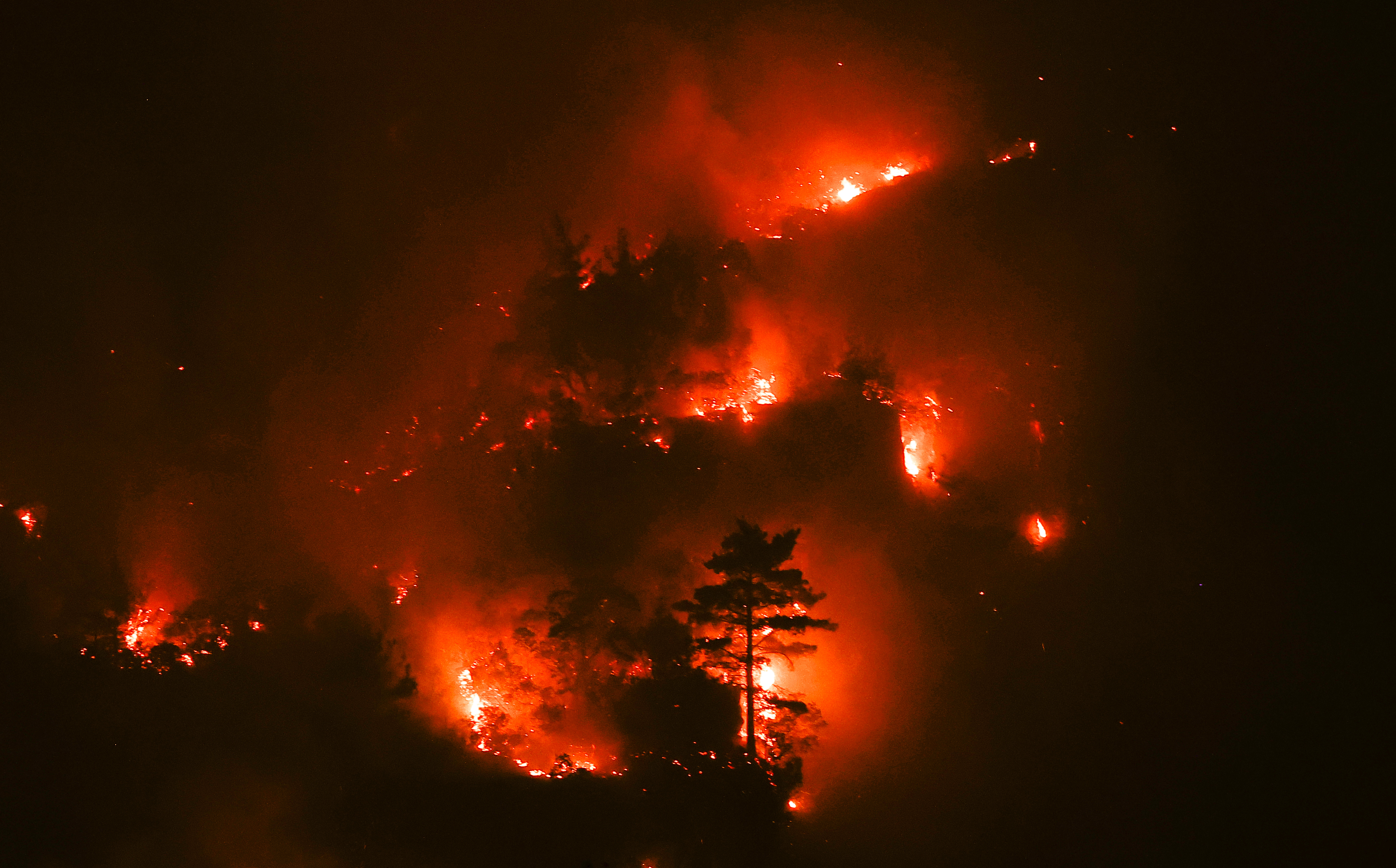 turkey wildfires climate change