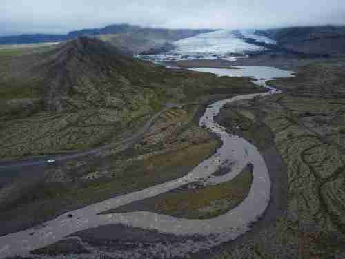 Iceland glaciers melting due to global warming