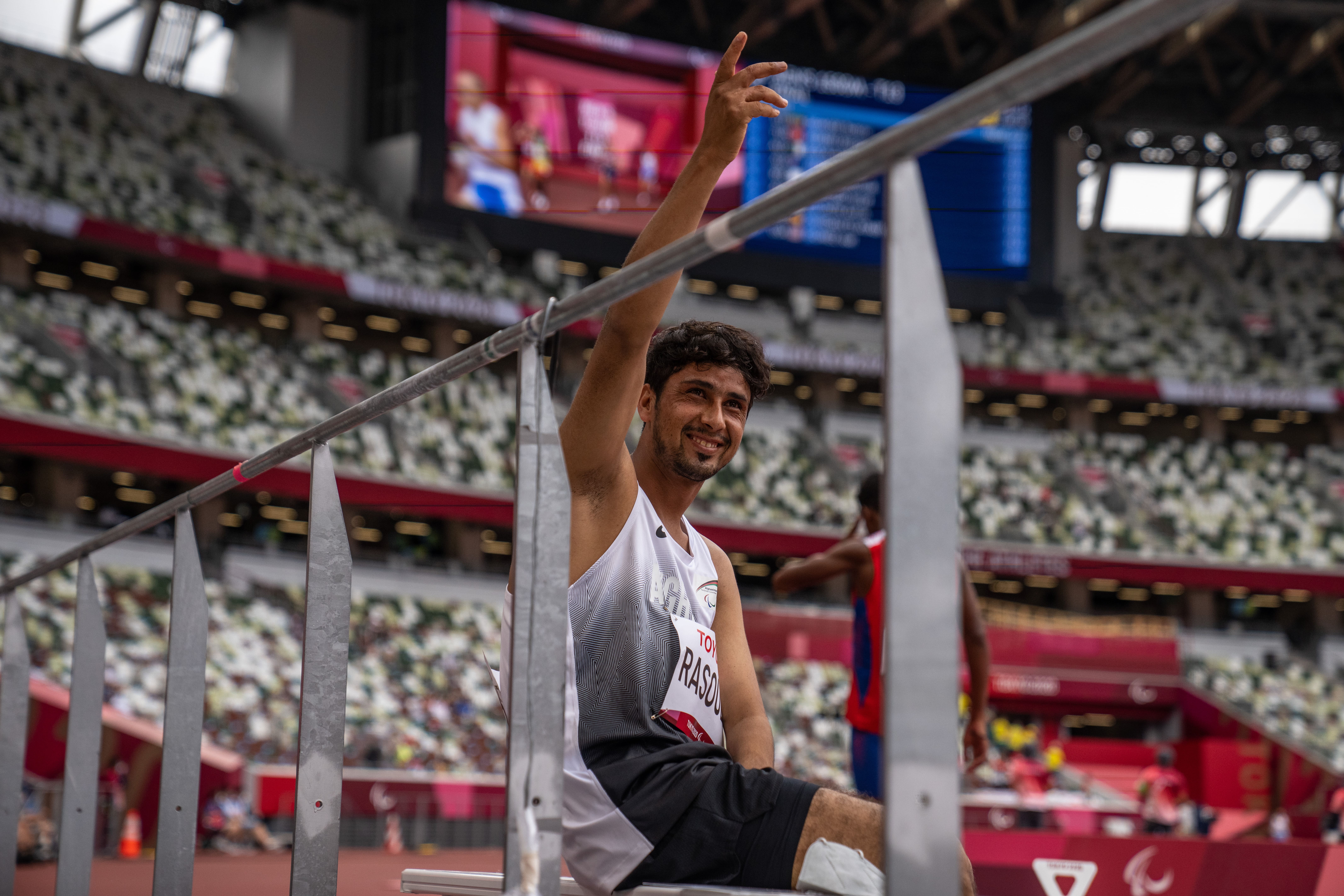 afghan paralympians tokyo 2020 zakia khudadadi hossain rasouli