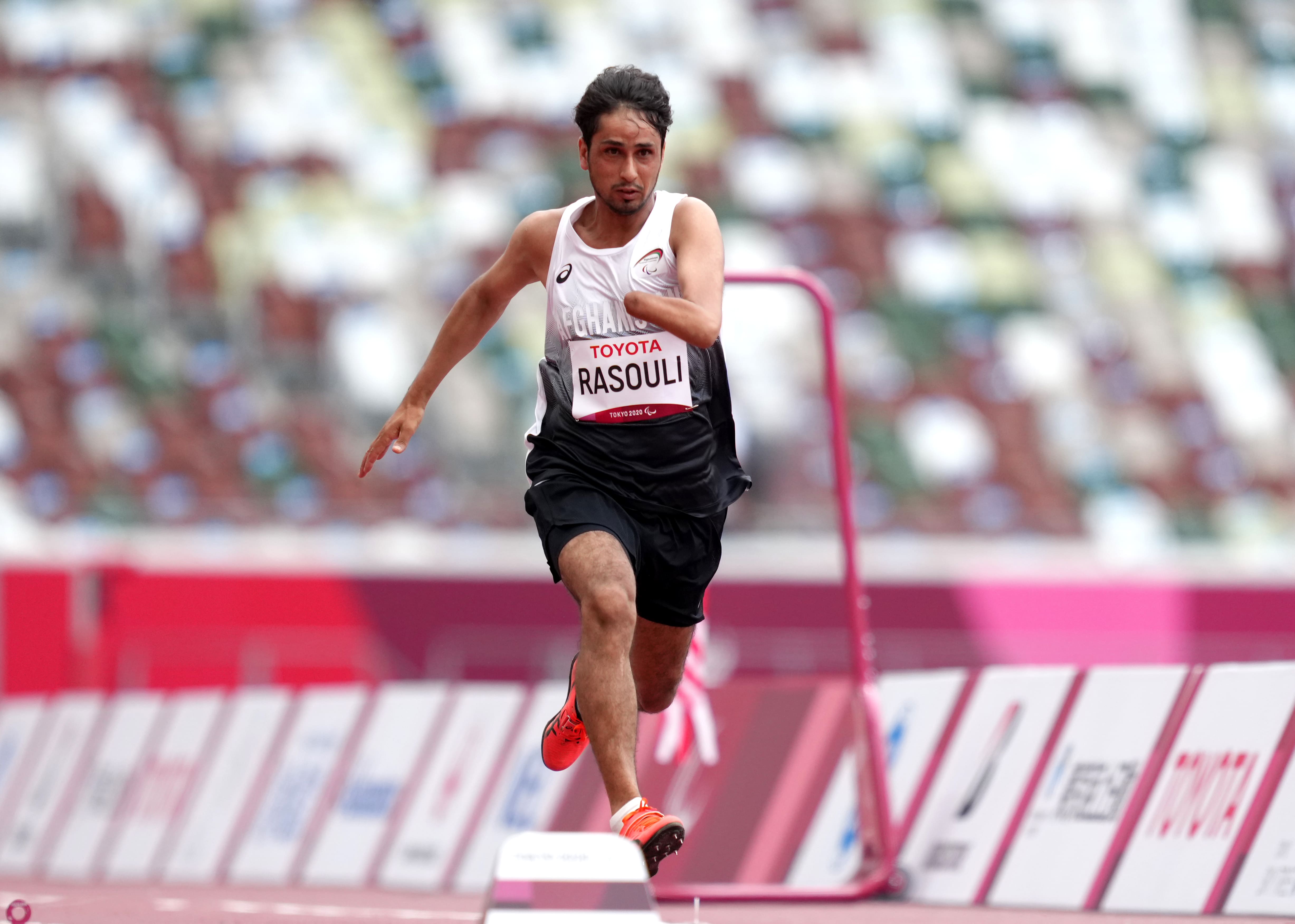 afghan paralympians tokyo 2020 zakia khudadadi hossain rasouli