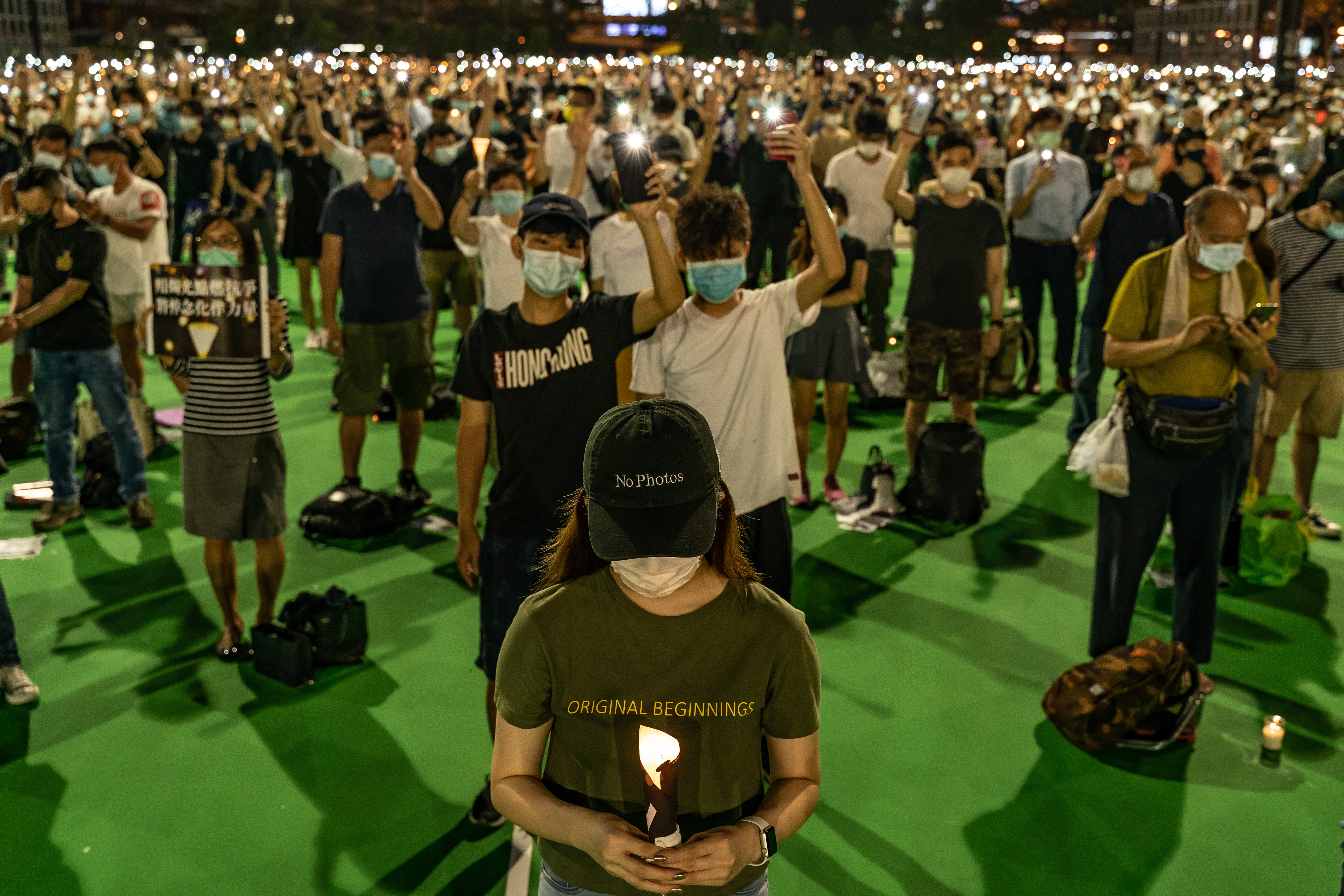  hong kong tiananmen jailed