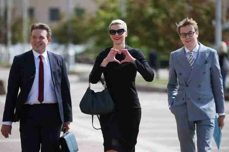 maria kolesnikova belarus sentenced 11 years