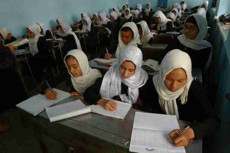 taliban girls secondary education banned