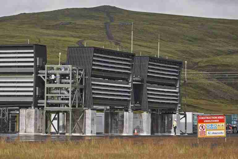 climeworks CO2 capture plant iceland