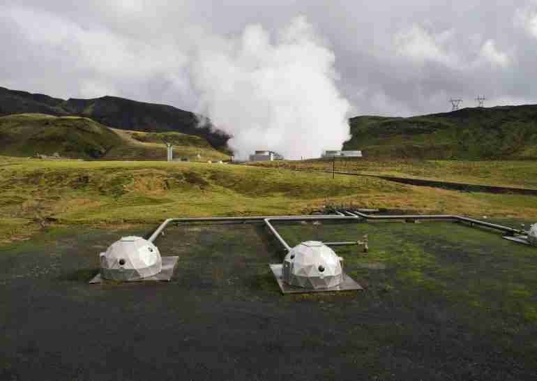 climeworks CO2 capture plant iceland