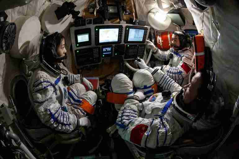 wang yaping china first woman astronaut space station spacewalk